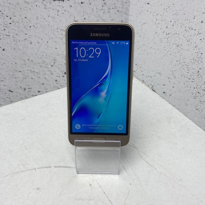 Смартфон Samsung Galaxy J1 (2016) SM-J120F/DS 1/16 Золотистый